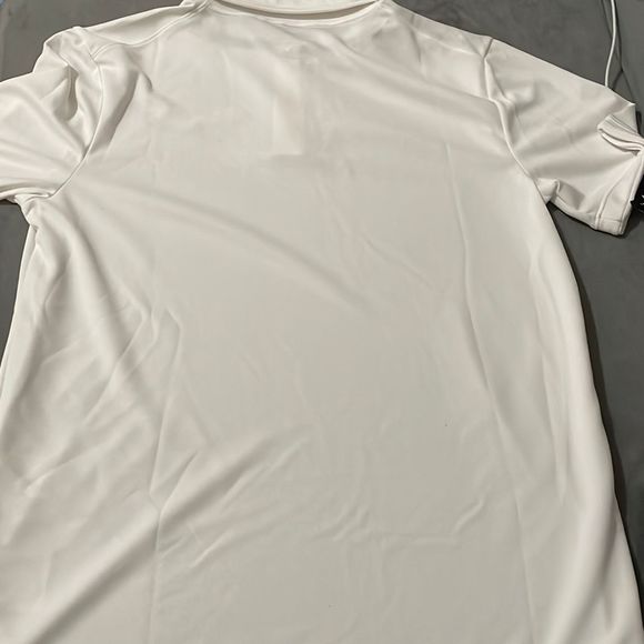 NWT NIKE DRI-FIT Tennis polo white shirt size small - Picture 2 of 7